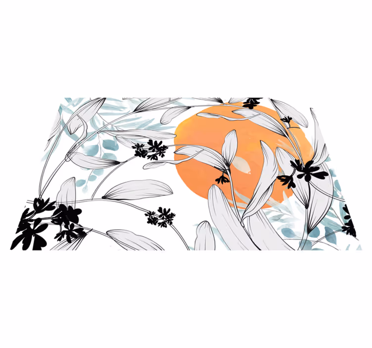 Tovaglietta americana moderna ispirata ai fiori - TenStickers