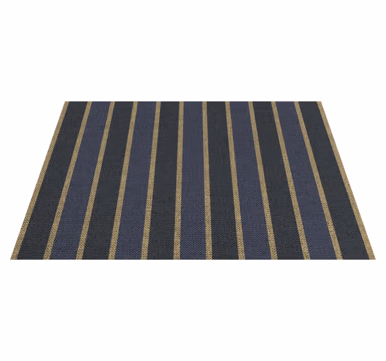 Tovaglietta americana moderna runner in tessuto rigato - TenStickers