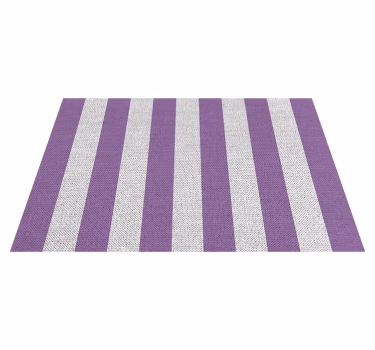 Tovaglietta americana textu superficie a righe viola - TenStickers