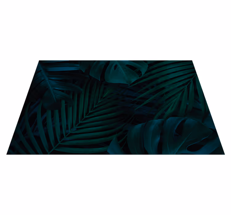 Tovaglietta americana textu fascino foglia tropicale - TenStickers