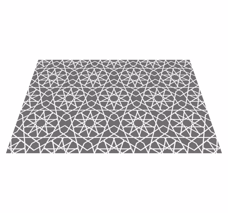 Tovaglietta americana textu motivo geometrico rettangolo - TenStickers