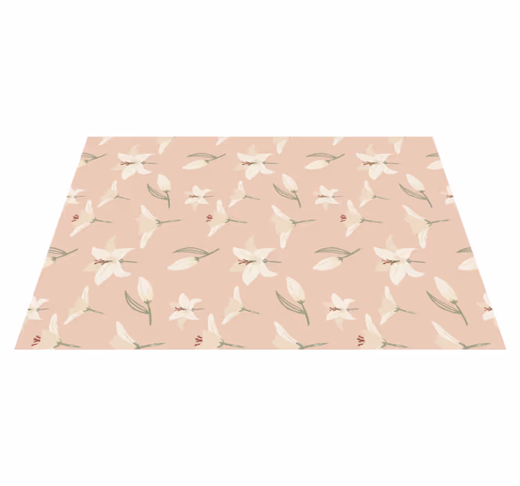 Tovaglietta americana natale tessuto floreale - TenStickers