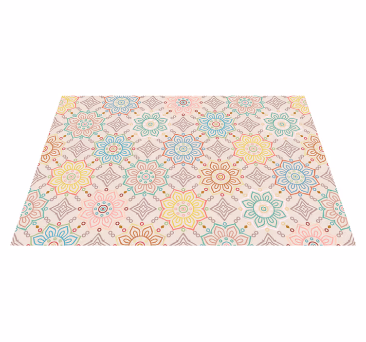 Tovaglietta americana originale stampa botanica vivace - TenStickers