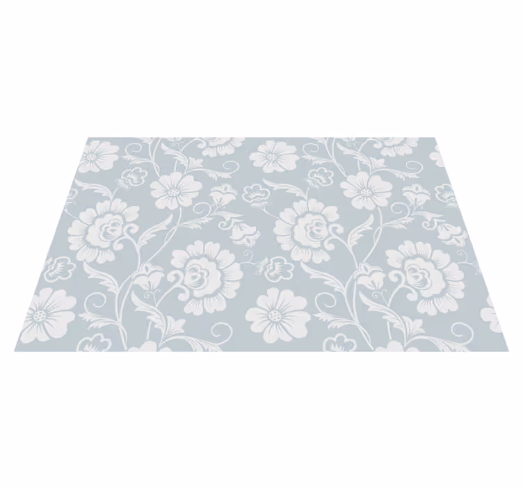 Tovaglietta americana textu composizione floreale - TenStickers