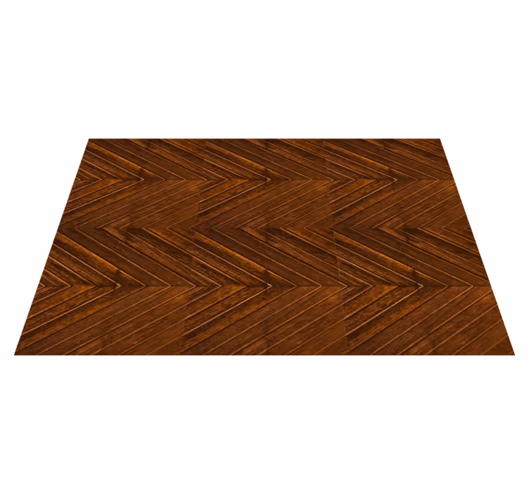 Tovaglietta pvc texture legno effetto zig zag - TenStickers