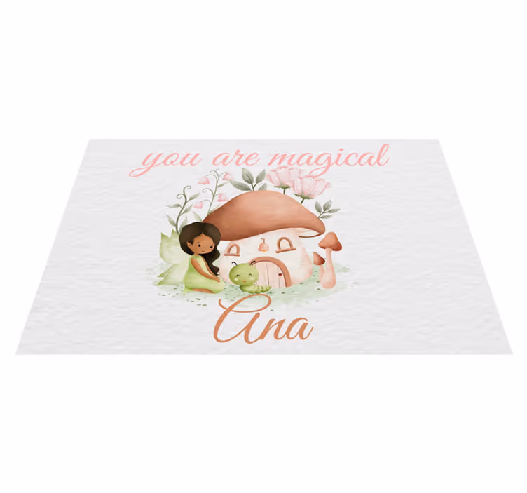 Tovaglietta americana con nome sei magico. - TenStickers