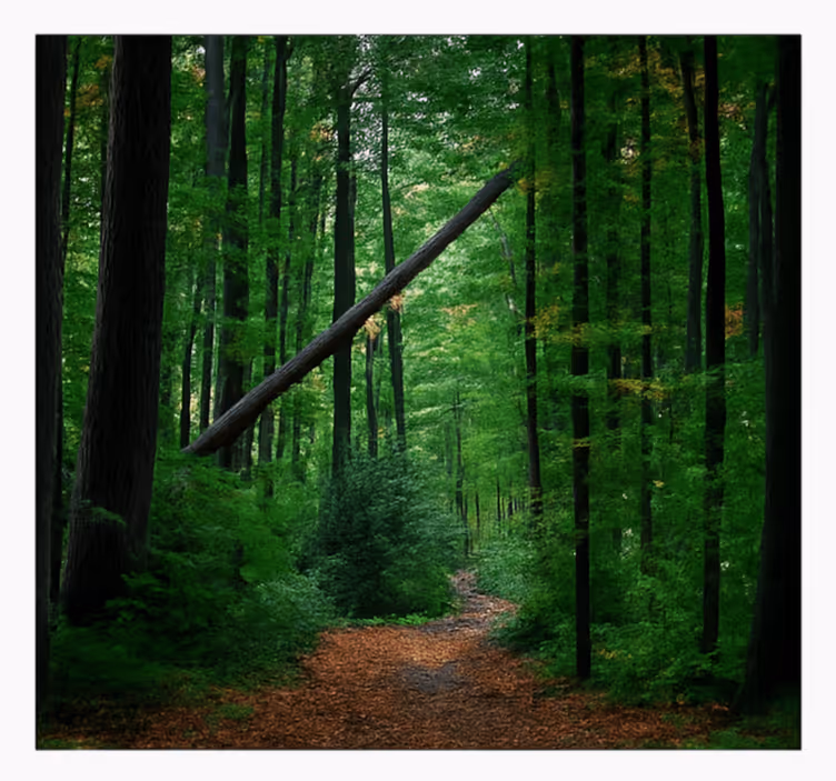 Carta da parati giungla progettazione della foresta verde - TenStickers