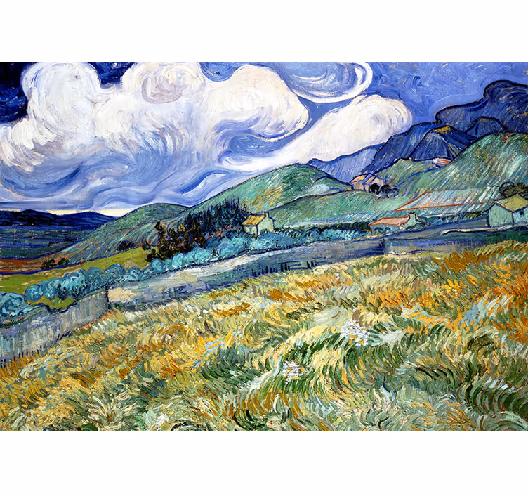 Fotomurale per corridoio iris di van gogh - TenStickers