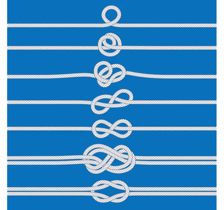 Fotomurale blu marinai nudi - TenStickers