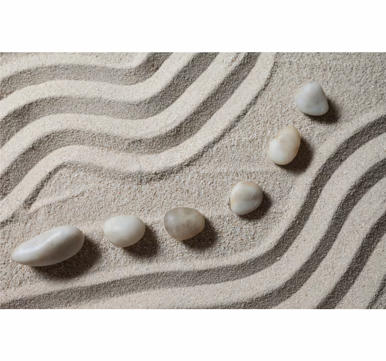 Fotomurale per ingresso meditazione zen - TenStickers