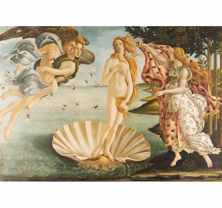Fotomurale per ingresso la nascita di venere - TenStickers