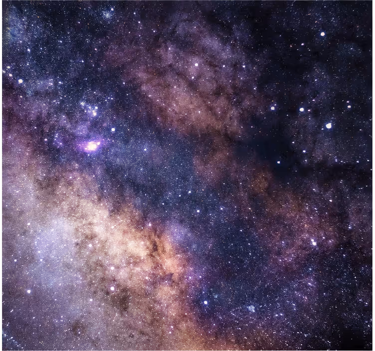 Fotomurale cielo notte galattica - TenStickers