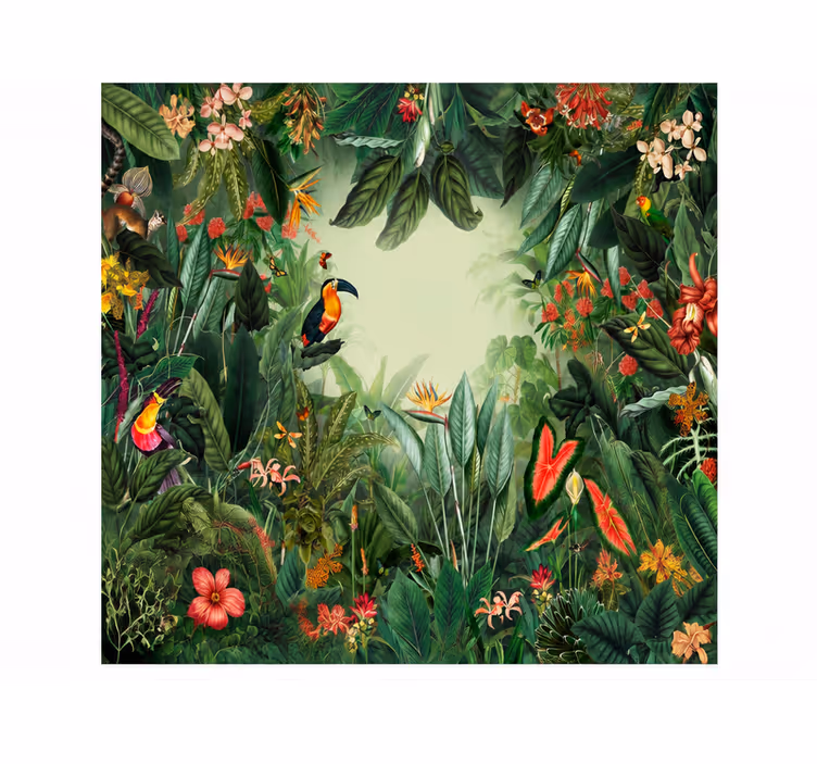 Fotomurali natura giardino esotico - TenStickers