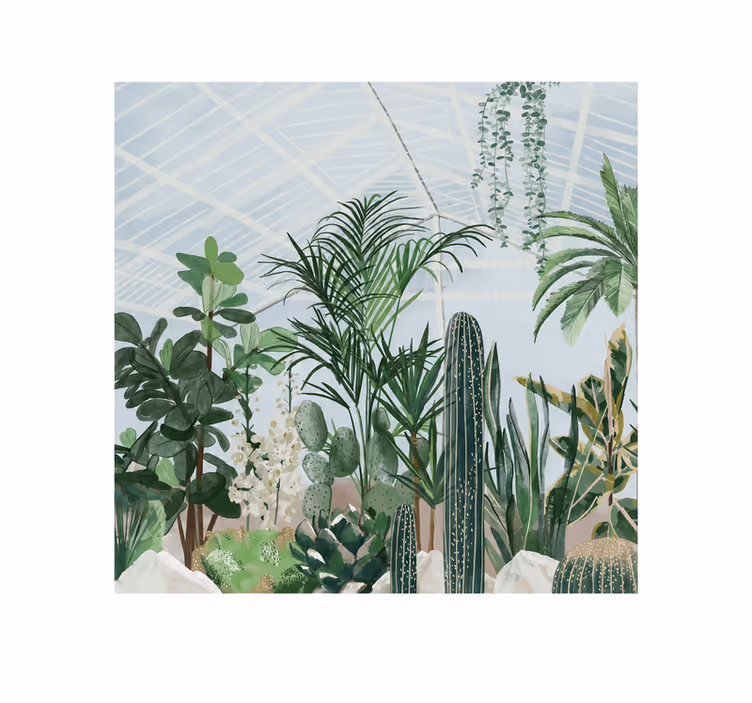 Fotomurali natura giardino botanico enorme - TenStickers