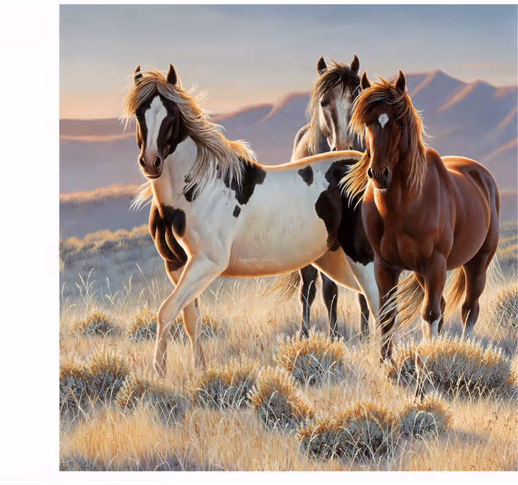 Fotomurali animali diversi cavallo - TenStickers