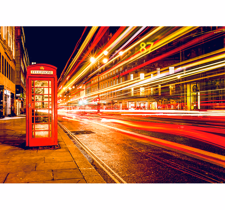 Murale di strade di londra - TenStickers