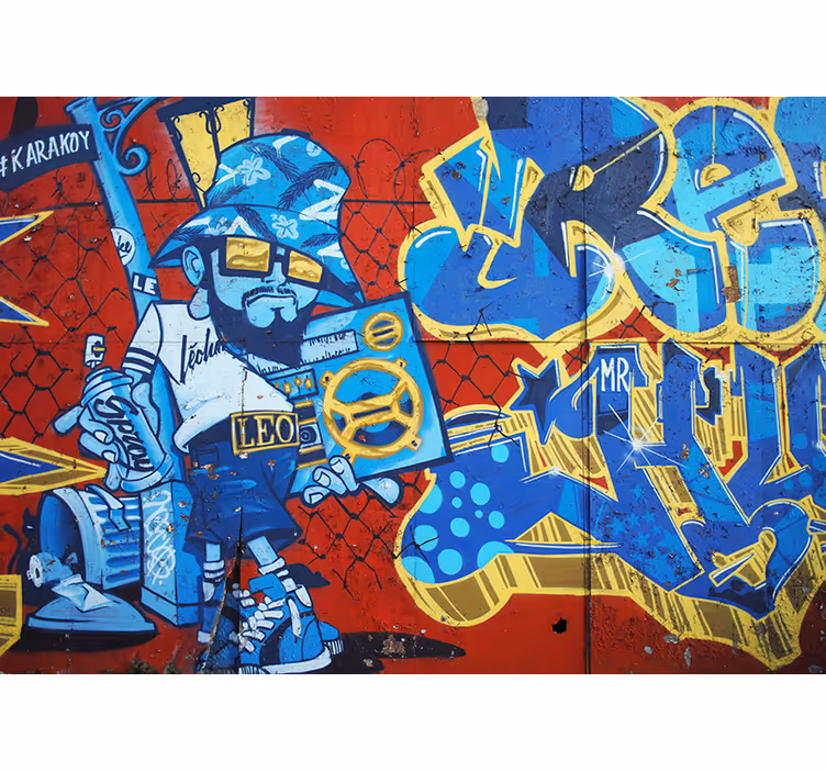 Fotomurale cool graffiti arte urbana - TenStickers