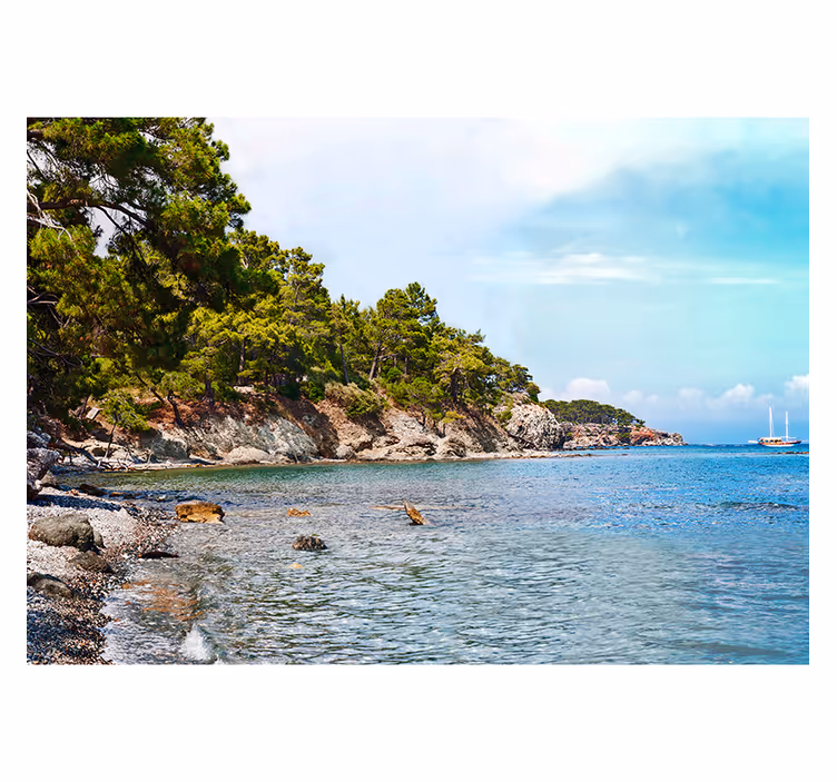 Fotomurale della spiaggia di Antalya - TenStickers