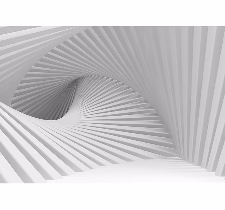Fotomurale con onde effetto 3d - TenStickers