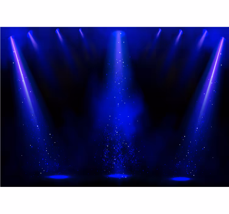 Fotomurale astratto effetto particelle in evidenza - TenStickers