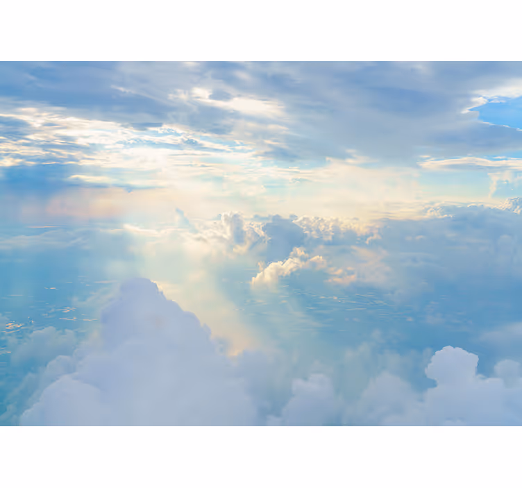 Fotomurale cielo Paradiso brillante - TenStickers