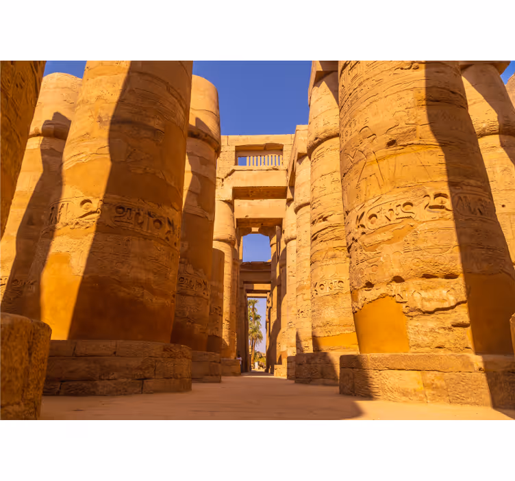 Fotomurale città colonne del tempio storico - TenStickers