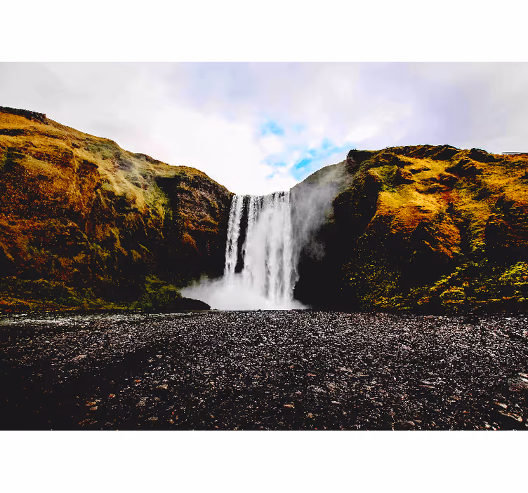 Fotomurali cascate maestosa scena di cascata - TenStickers