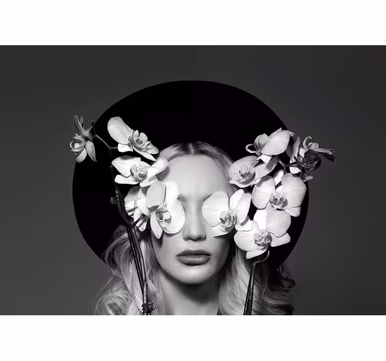 Fotomurale fiori eleganza delle orchidee - TenStickers