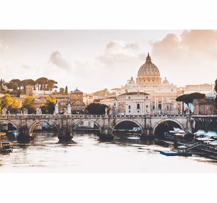 Fotomurale città architettura romana storica - TenStickers