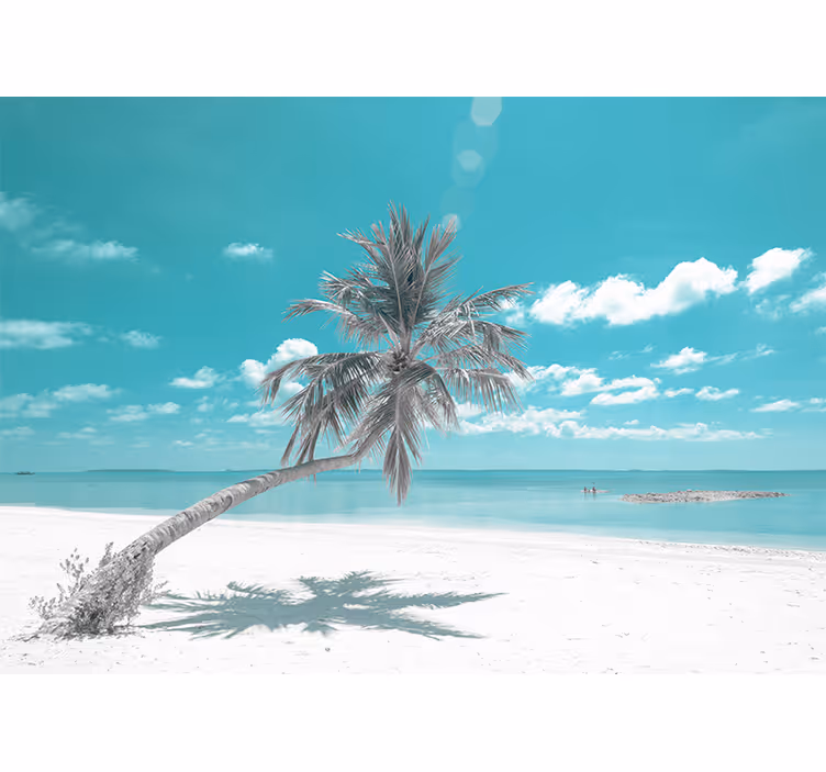 Fotomurale mare paradiso tropicale della spiaggia - TenStickers