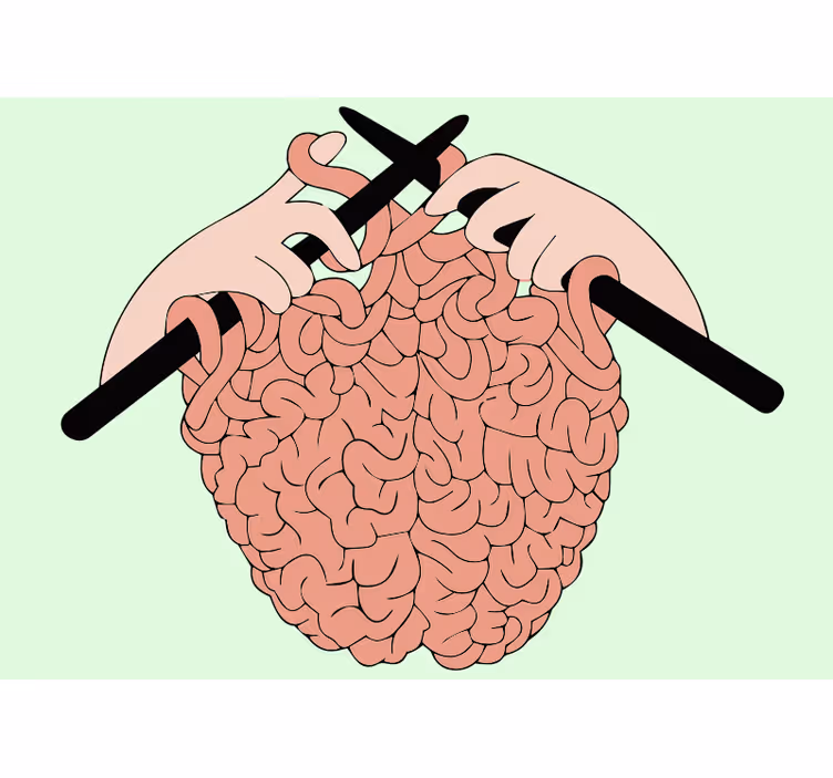 Fotomurali frasi concetto di creazione del cervello - TenStickers
