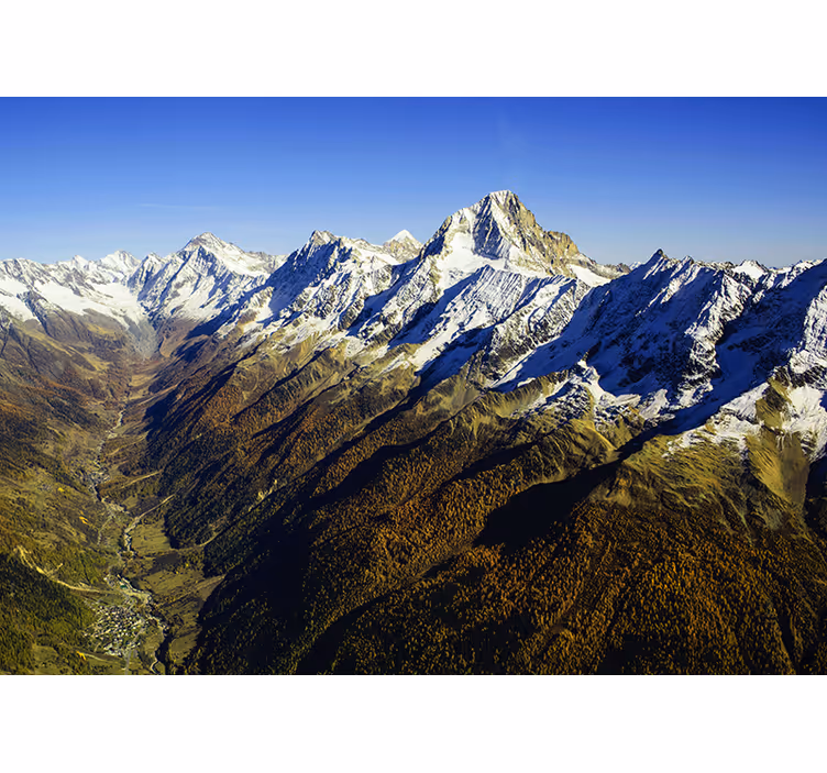 Fotomurale montagna maestoso scenario montano - TenStickers