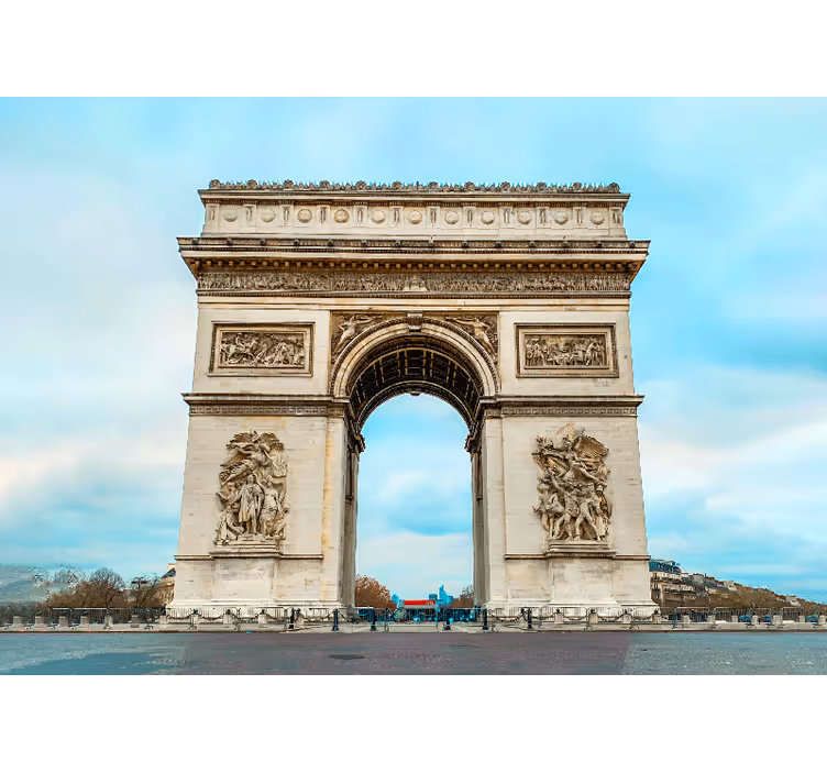 Fotomurale parigi monumento iconico di parigi - TenStickers
