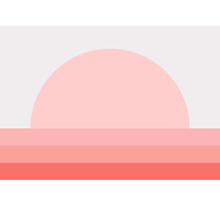 Fotomurale fiori composizione floreale al tramonto - TenStickers