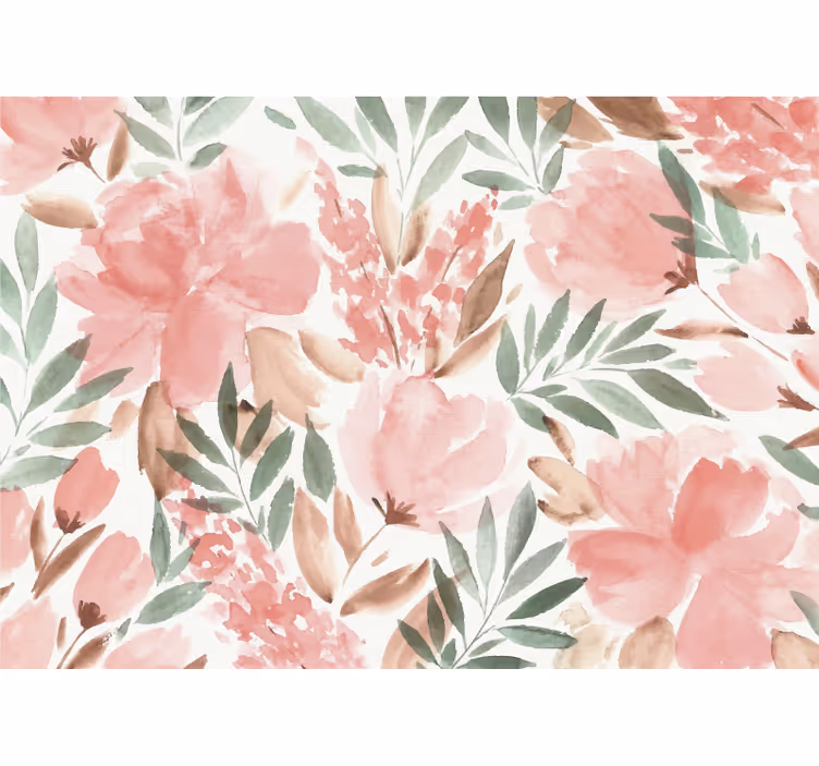 Fotomurale fiori design eleganza floreale - TenStickers