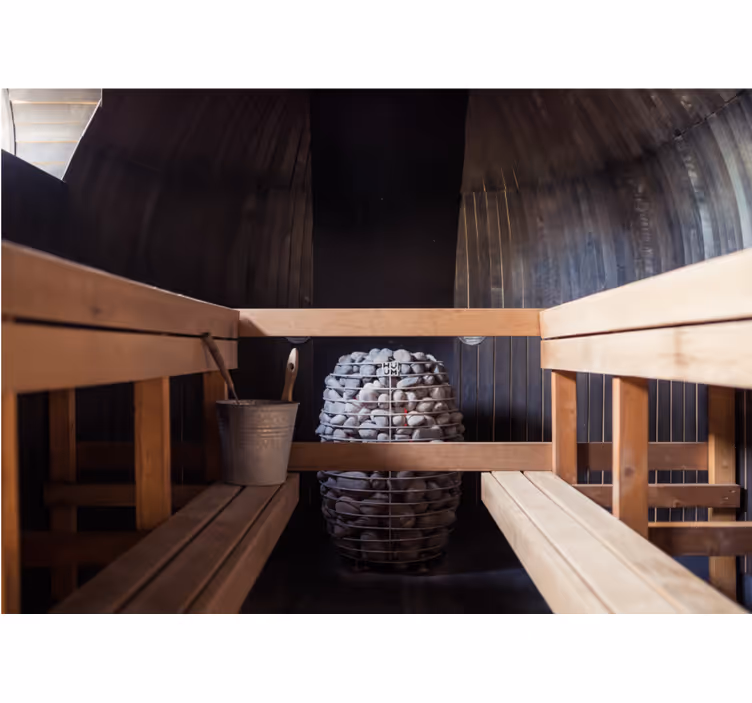 Fotomurale zen esperienza sauna rilassante - TenStickers