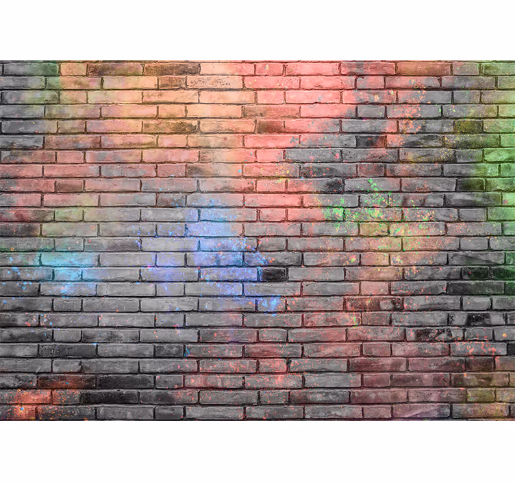 Fotomurale arte urbana schizzo di colore urbano - TenStickers