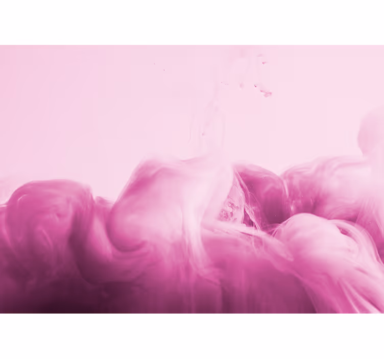 Fotomurale astratto flusso di fumo rosa - TenStickers