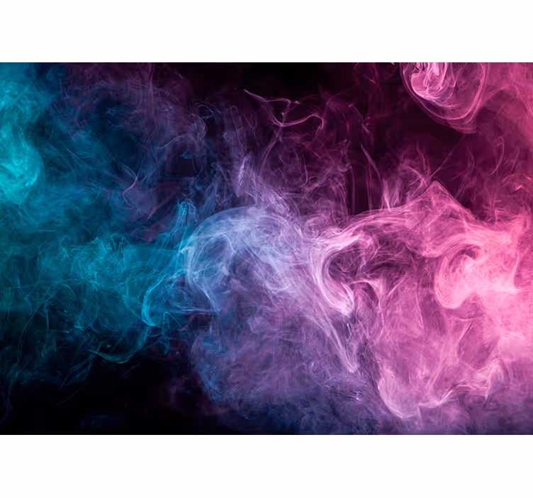 Fotomurale textures motivi di fumo fluente - TenStickers