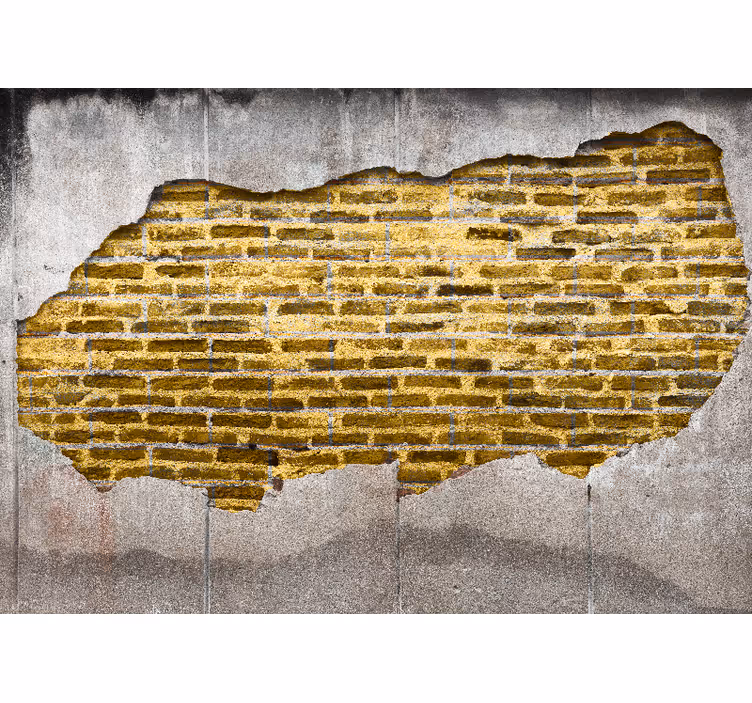Fotomurale textures motivo pietra crepata - TenStickers