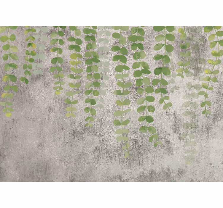 Fotomurali natura design di vegetazione sospesa - TenStickers