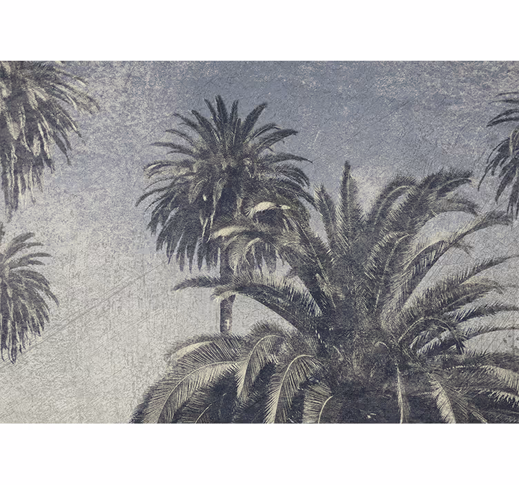 Fotomurali natura oasi di palme - TenStickers