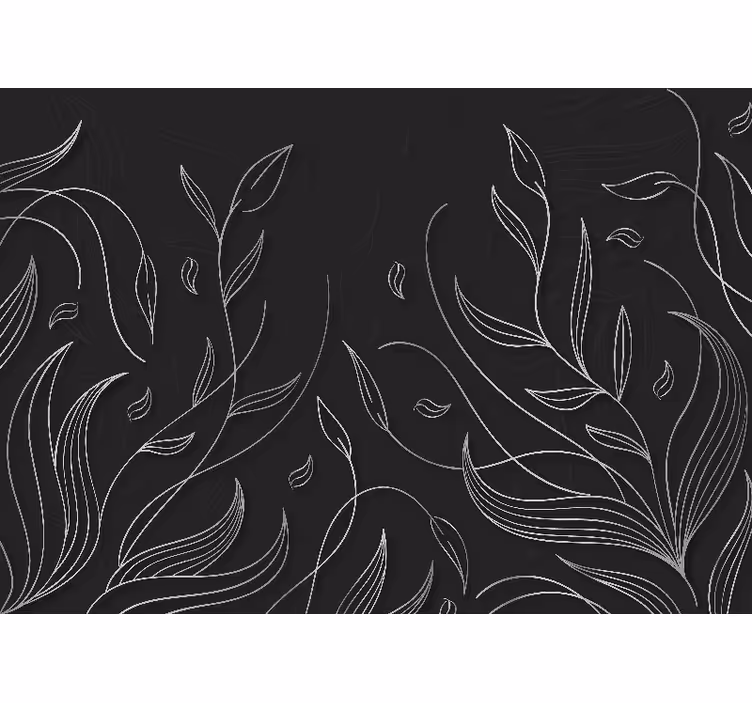 Fotomurali natura motivi foglia eleganti - TenStickers