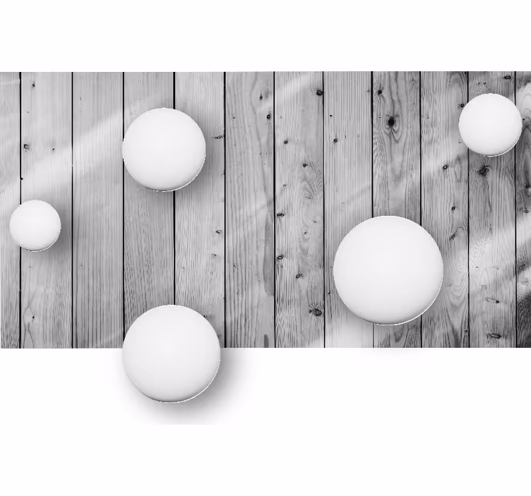 Fotomurale textures disposizione sfere geometriche - TenStickers
