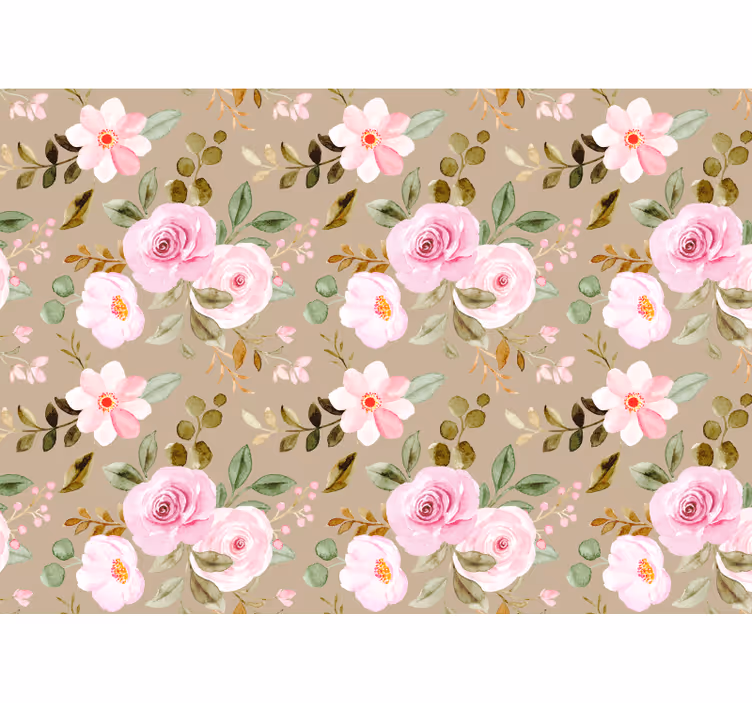 Fotomurale fiori eleganza floreale in fiore - TenStickers