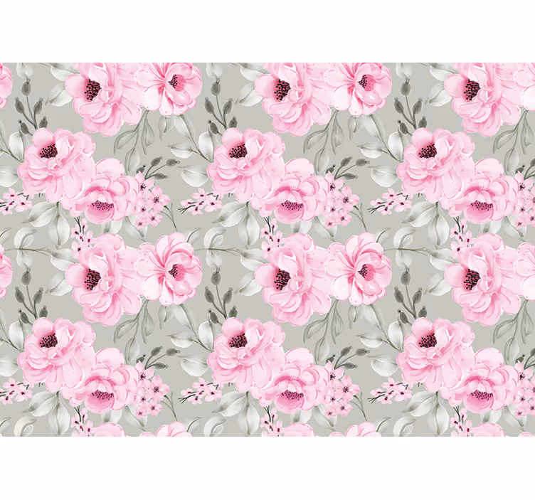 Fotomurale fiori composizione di peonie pastello - TenStickers