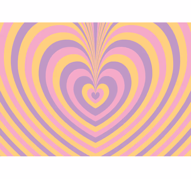 Fotomurale amore design a motivo cuore - TenStickers