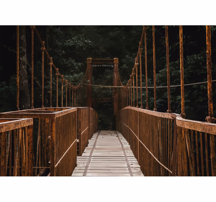 Fotomurali natura ponti nella natura - TenStickers