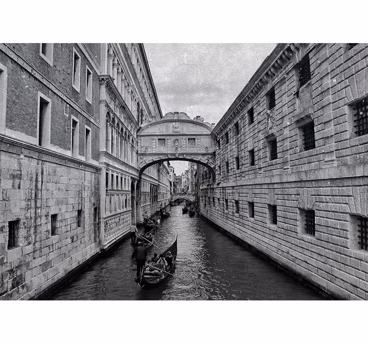 Fotomurale città vista dei canali di venezia - TenStickers
