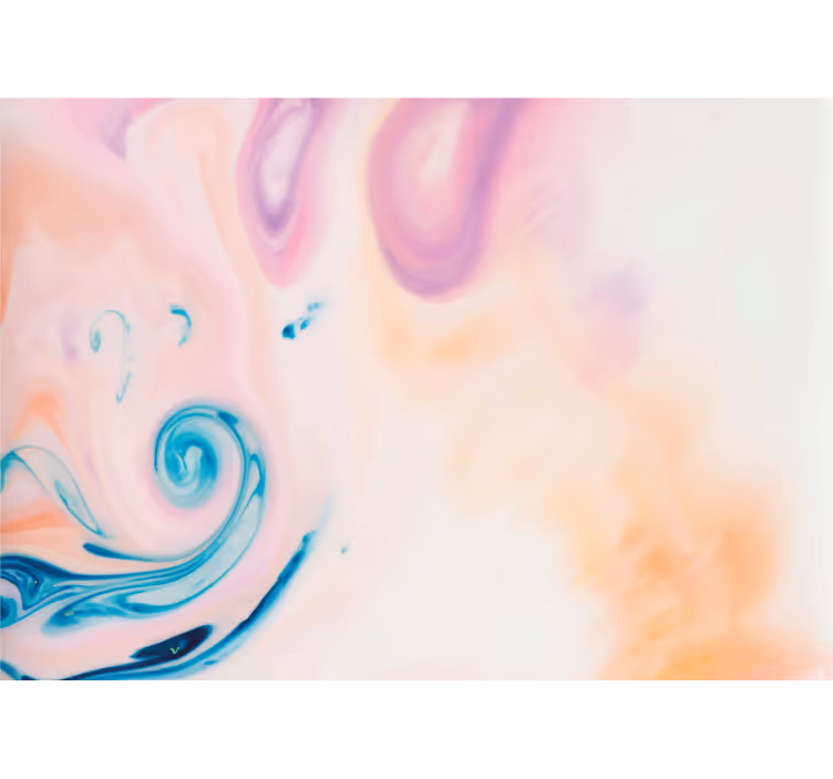 Fotomurale astratto onde fluide morbide - TenStickers